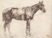 Edgar Degas Horse with Saddle and Bridle china oil painting artist